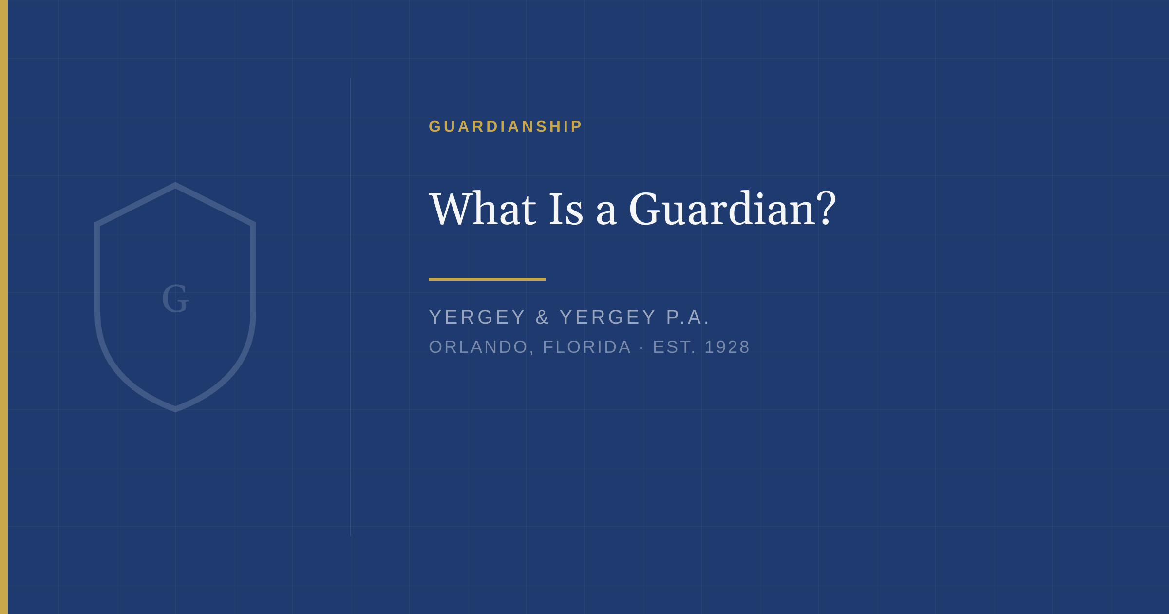 Title card: "G What Is a Guardian?"